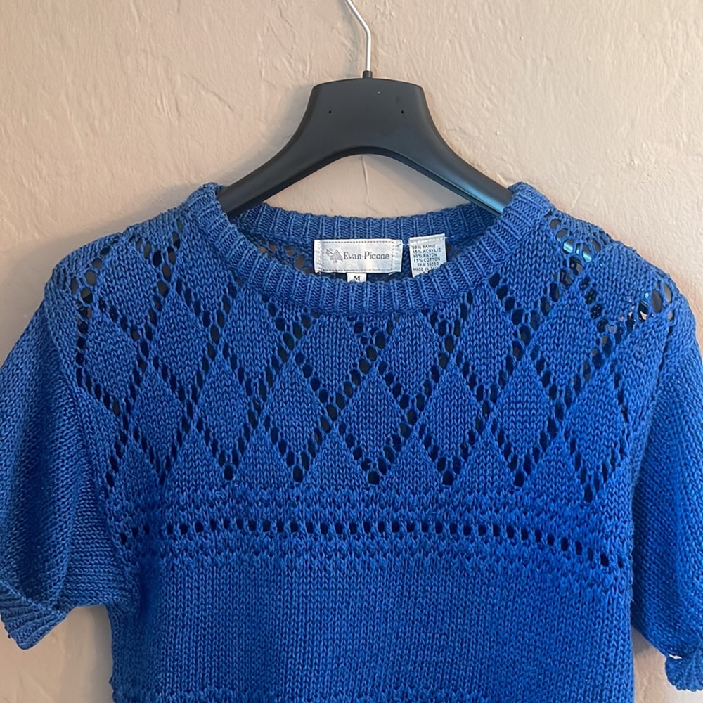 Evan Picone Vintage Knit Sweater - Picture 7 of 7